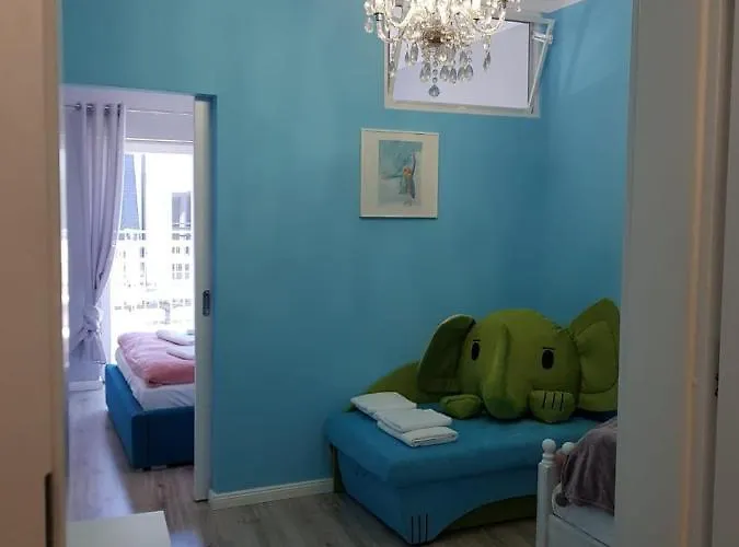 Happy 15 Basen & Kort Tenisowy, Ochrona 24h Apartmán Pobierowo